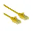 R&M Cat6 U/UTP LSZH Yellow Patch Cord - 2 Meter